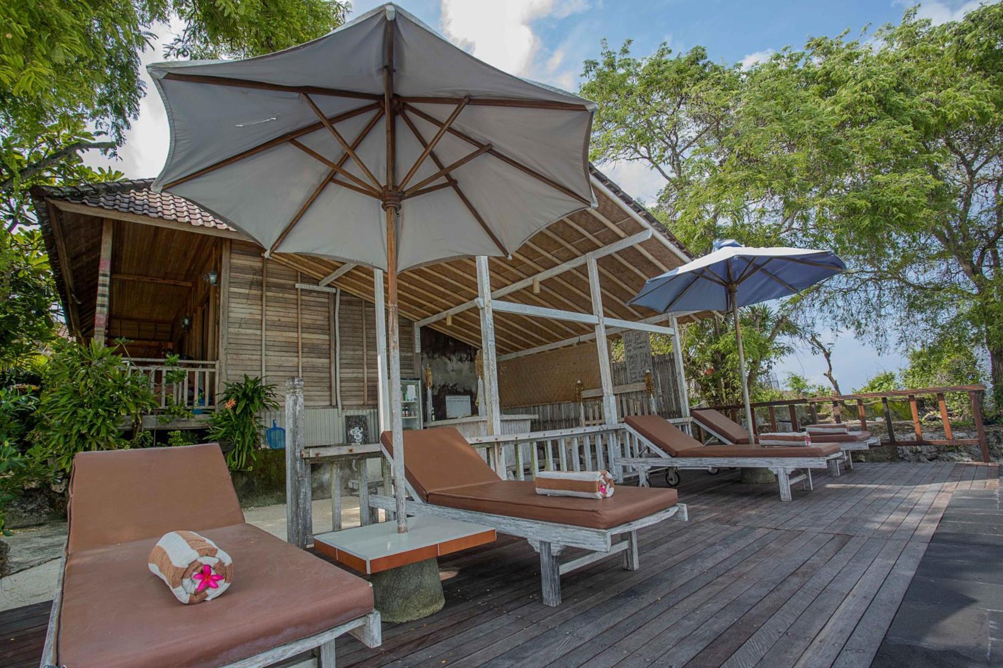 Wooden Beach Sunset Cottages Lembongan Eksteriør billede